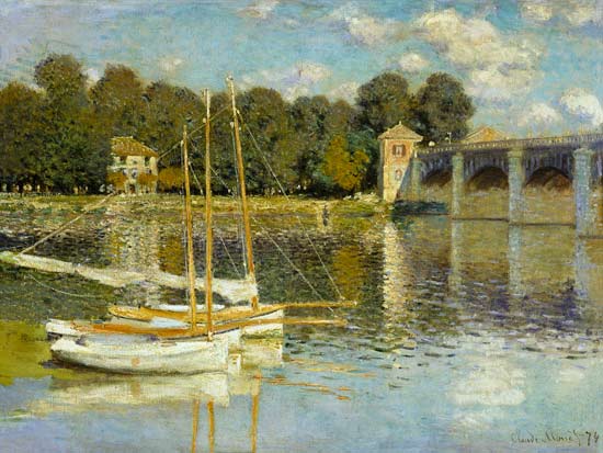 Bridge of Argenteuil od Claude Monet