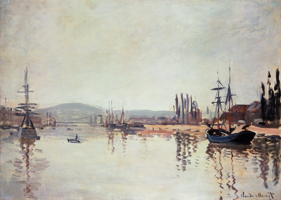 The Seine Below Rouen od Claude Monet
