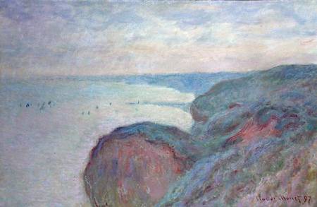 Cliffs near Dieppe od Claude Monet