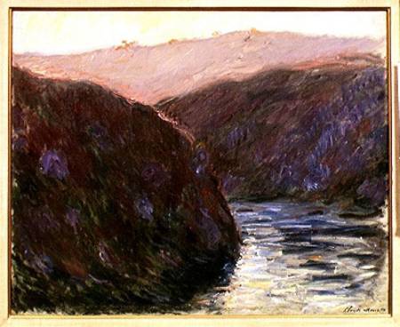 The Creuse Valley, Evening Effect od Claude Monet