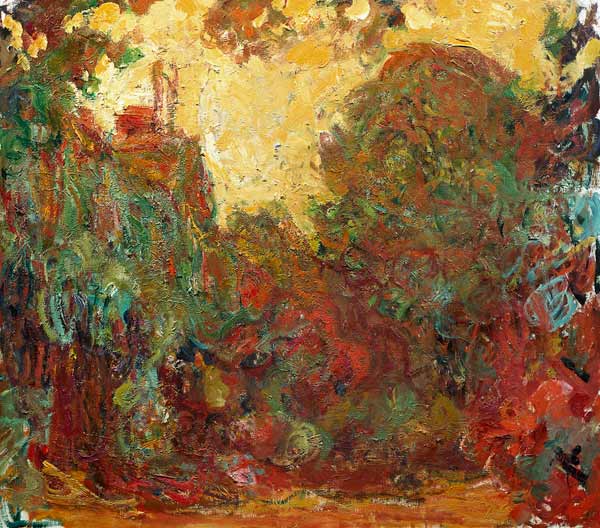 The House seen from the Rose Garden od Claude Monet