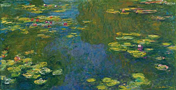 Der Seerosenteich (Le bassin aux nympheas) od Claude Monet