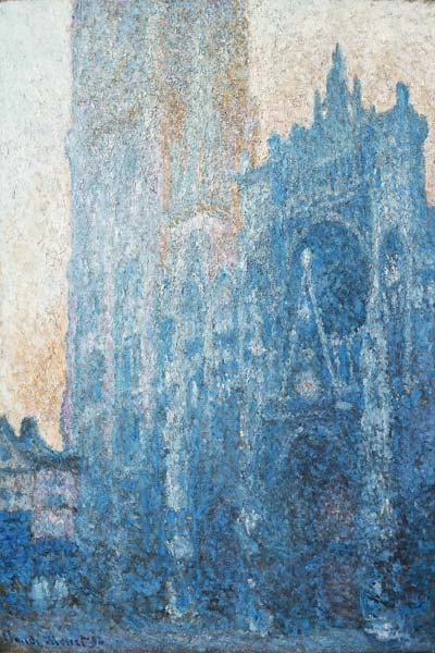 The Portal of the Rouen Cathedral in Morning Light od Claude Monet