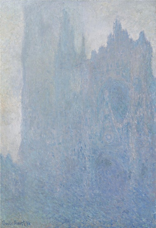 The Rouen Cathedral in fog od Claude Monet