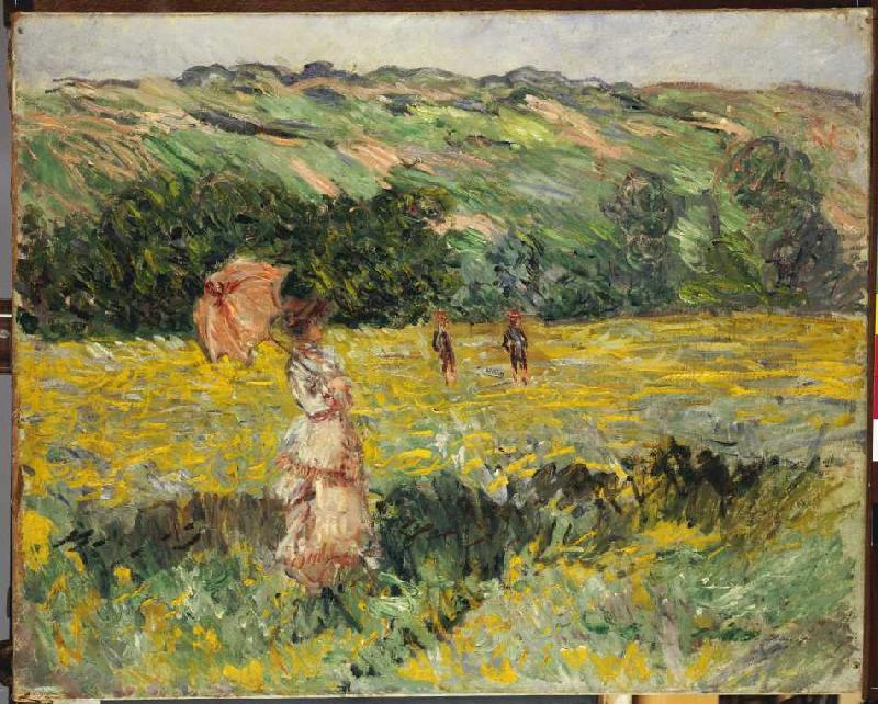 Eine Wiese bei Limetz od Claude Monet