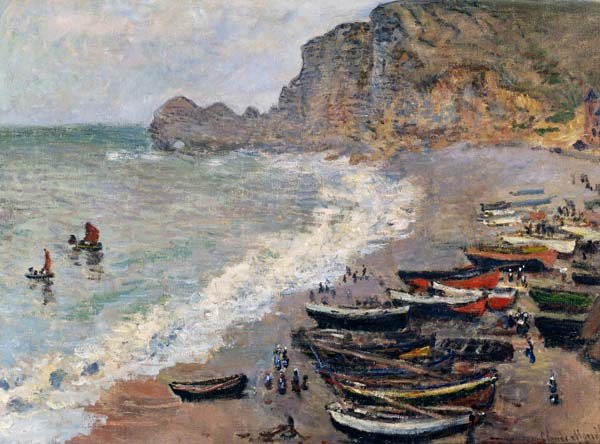 Étretat od Claude Monet