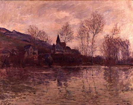 Floods at Giverny od Claude Monet