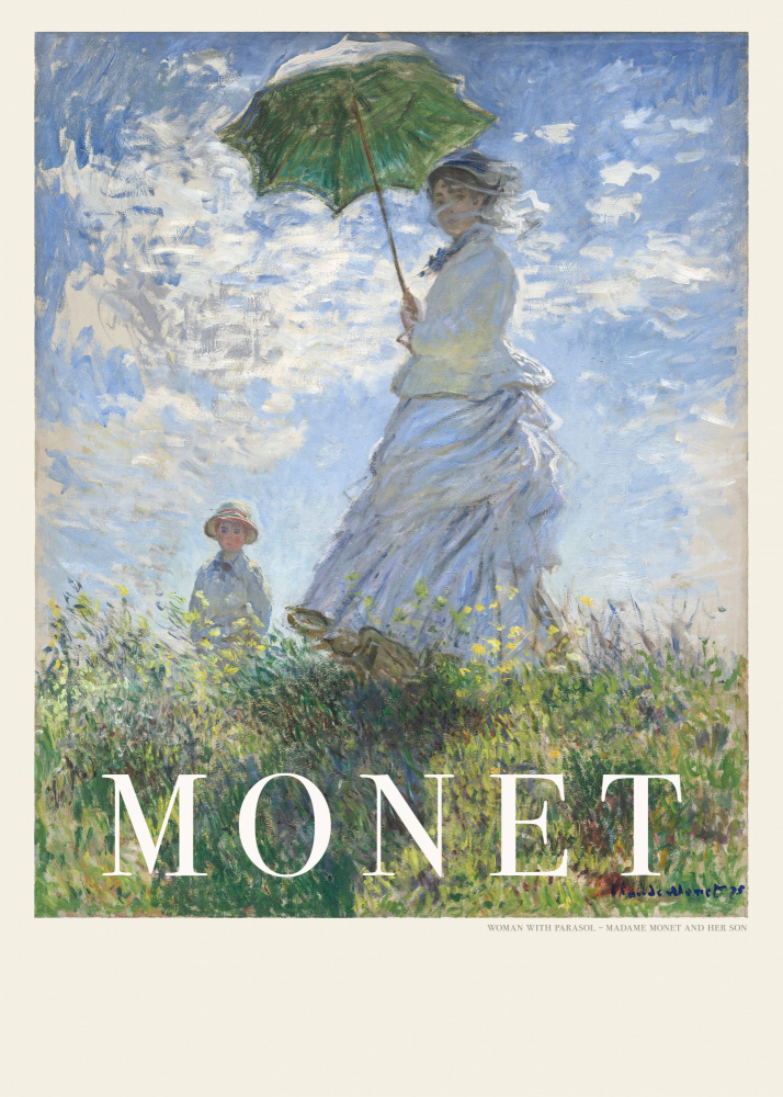 Woman With Parasol od Claude Monet