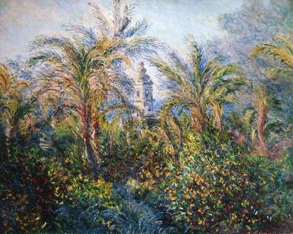 Garden in Bordighera, Impression of Morning od Claude Monet