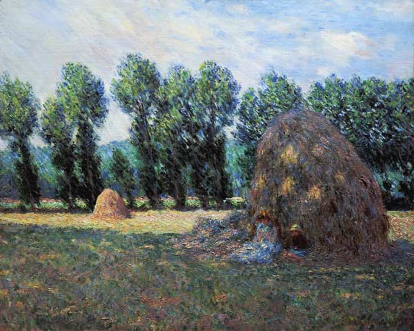 Haystacks od Claude Monet