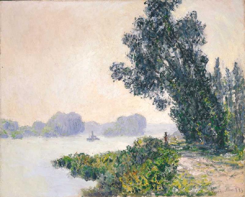 Le Chemin de Halage à Granval od Claude Monet
