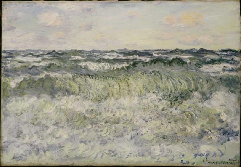 Meerstudie (Etude de mer) od Claude Monet