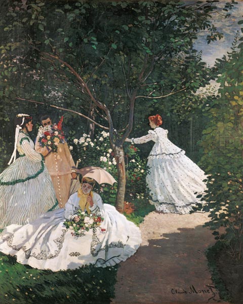 Women in the garden od Claude Monet