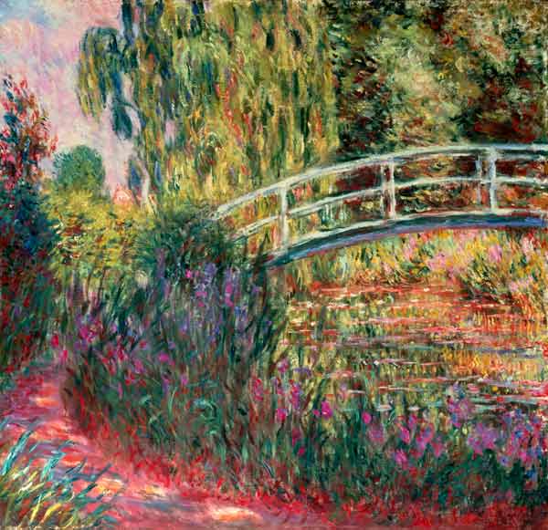 Japanese Bridge Giverny od Claude Monet