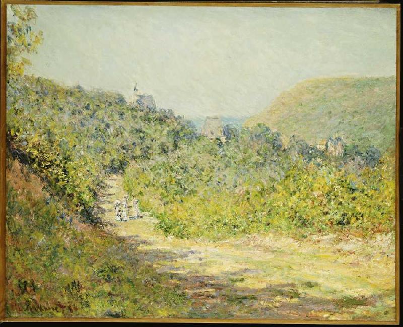 Petites Dalles. od Claude Monet