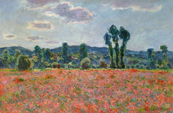 Poppy Field od Claude Monet