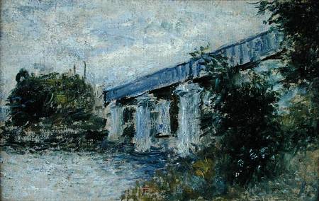 Railway Bridge at Argenteuil od Claude Monet