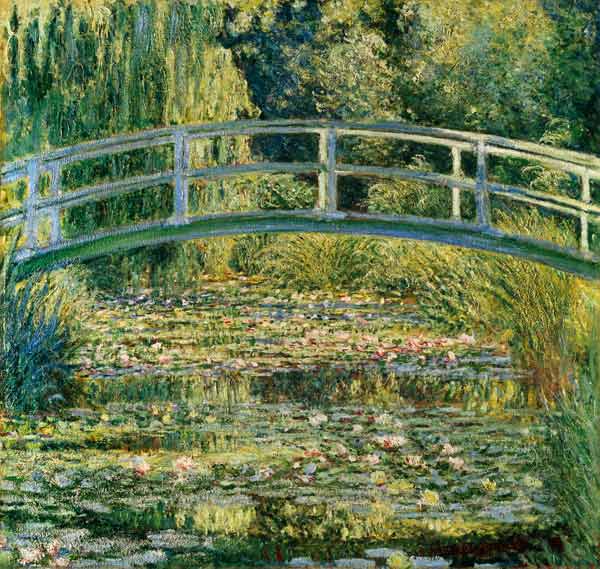 Water Lilies Giverny #1 (Water-Lily Pond, Green Harmony) od Claude Monet
