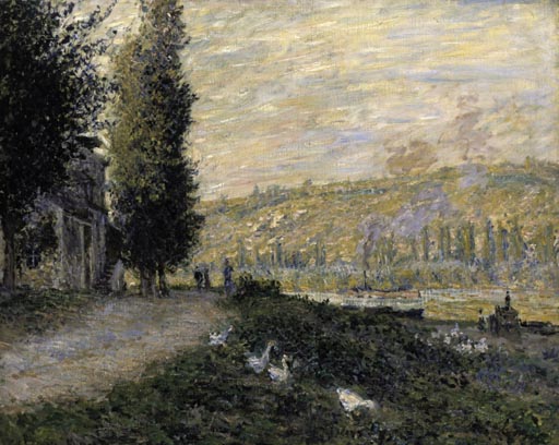 Seineboeschung bei Lavacourt od Claude Monet