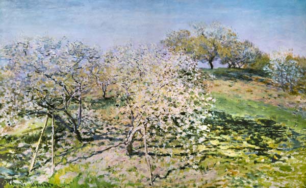 C.Monet, Spring, flowering apple trees. od Claude Monet