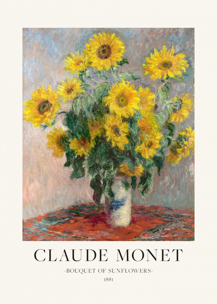 Bouquet Of Sunflowers od Claude Monet