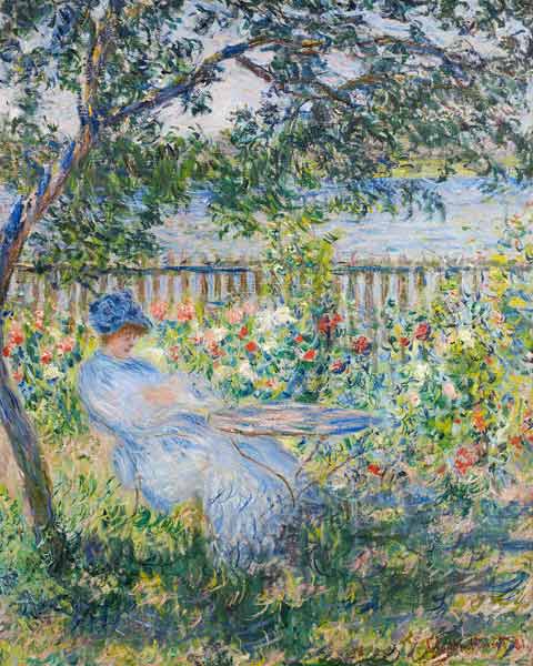 The Terrace at Vétheuil od Claude Monet