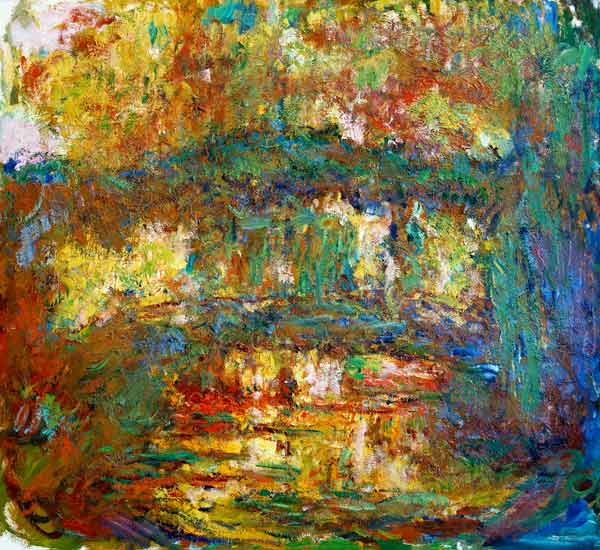 The Japanese Bridge at Giverny od Claude Monet