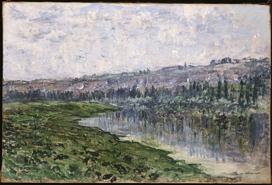 The Seine and the Hills of Chantemsle od Claude Monet