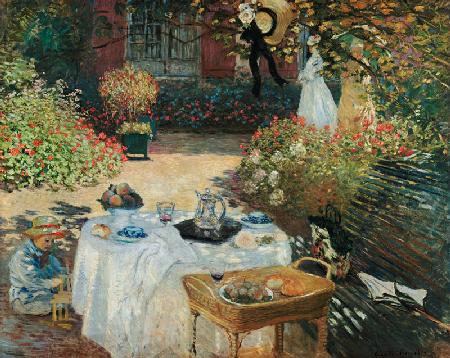 Oběd (v Monetovy záhradě v Argenteuil) 