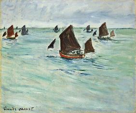 Fishing Boats at Pourville