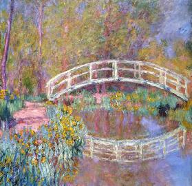 M&#367;stek v Monetove záhrad&#283; (Pont dans le Jardin de Monet). 1895-96