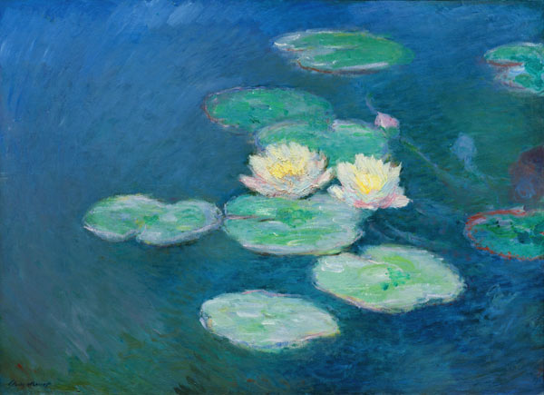 Waterlilies, Evening od Claude Monet