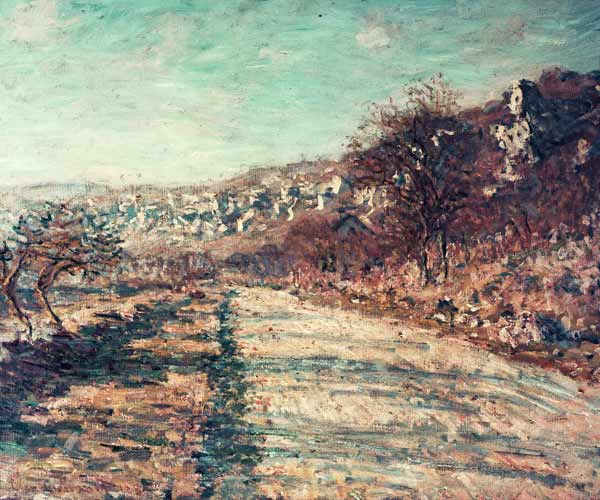 Road of La Roche-Guyon od Claude Monet