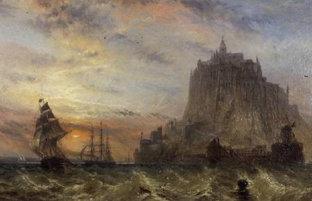 Mont St. Michel, Normandy od Claude T. Stanfield Moore