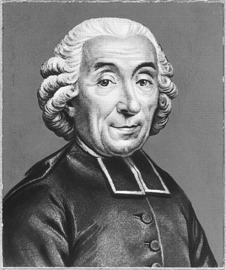 Portrait of Gabriel Bonnot de Mably od Claude Dominique Vinsac