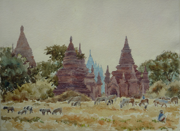 902 Thatbyinnyu, Bagan od Clive Wilson Clive Wilson