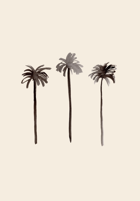 Palm Trees Ink od Graphic Collection