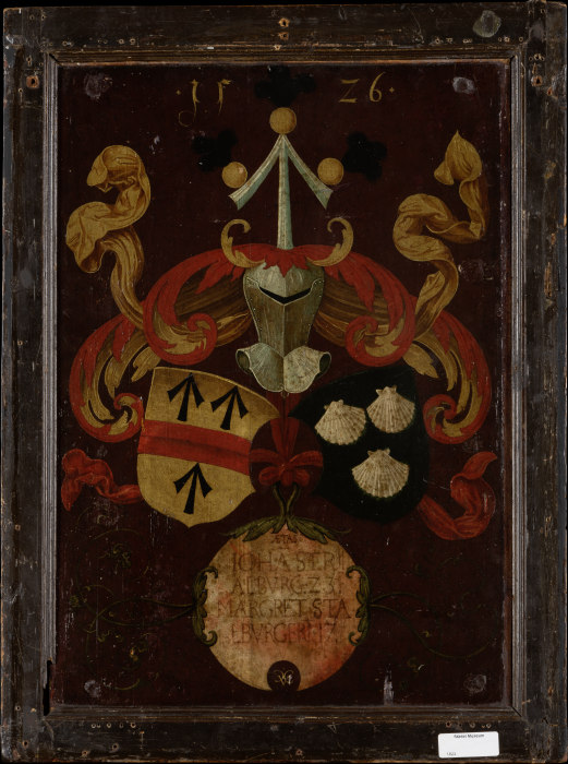 Alliance Coat of Arms Stralenberg/Stalburg od Conrad Faber von Kreuznach