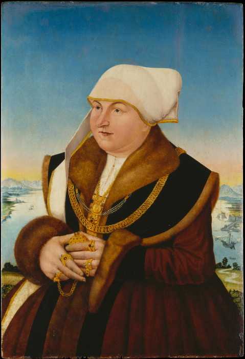 Portrait of a Lady from the Stralenberg Family (?) od Conrad Faber von Kreuznach