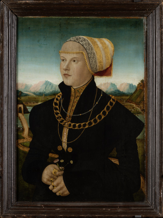 Portrait of Margarete Stralenberg, née Stalburg od Conrad Faber von Kreuznach