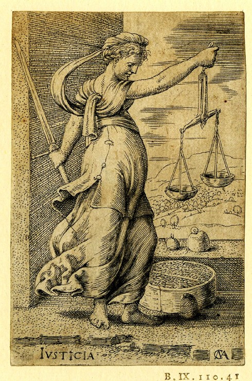 Justitia (Justice) od Cornelis Massys