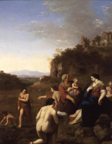 The Finding of Moses od Cornelis Poelenburgh
