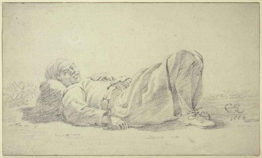 Lying boy od Cornelis Saftleven