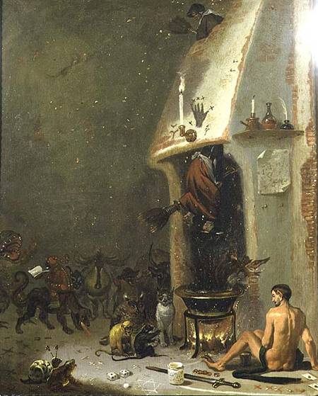 A Witch's Tavern od Cornelis Saftleven