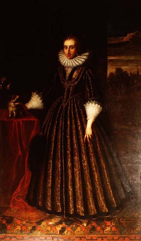 Lady Southampton od Cornelius Janssens van Ceulen