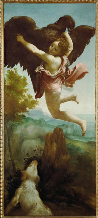The Rape of Ganymede od Correggio (eigentl. Antonio Allegri)