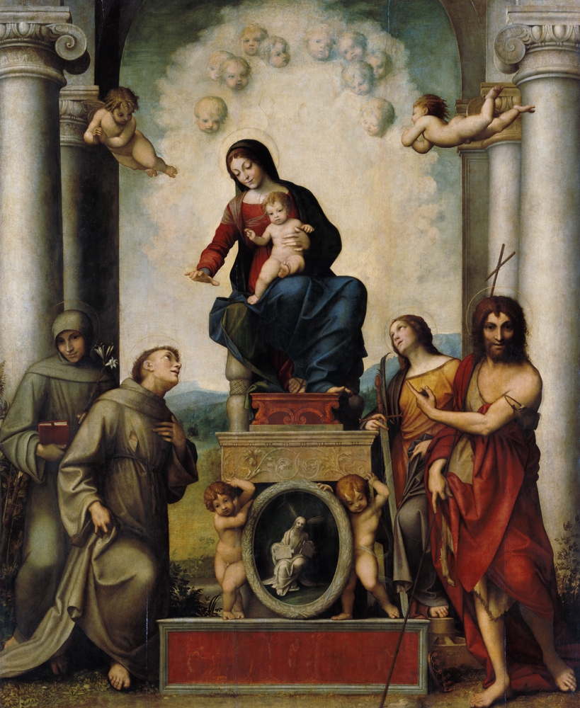 Madonna des Heiligen Franziskus od Correggio (eigentl. Antonio Allegri)