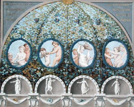 Design for a Ceiling Fresco od Correggio (eigentl. Antonio Allegri)