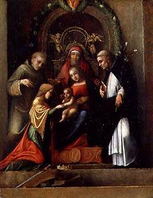 The Mystical Wedding of St. Katharina od Correggio (eigentl. Antonio Allegri)