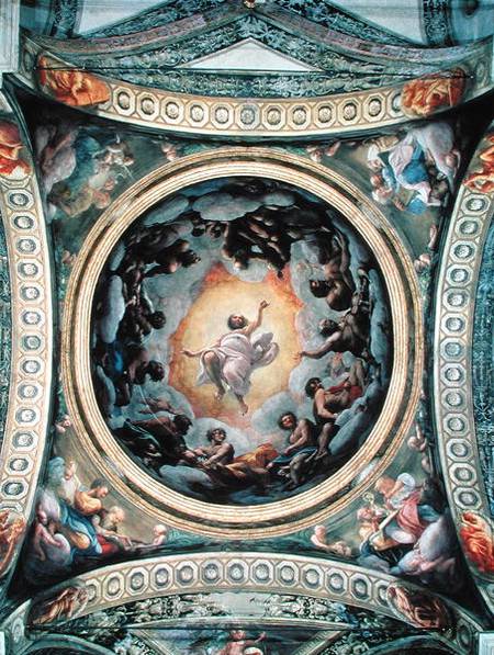 The Vision of St. John on Patmos od Correggio (eigentl. Antonio Allegri)